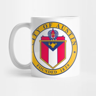 Austin Flag Seal Design Mug